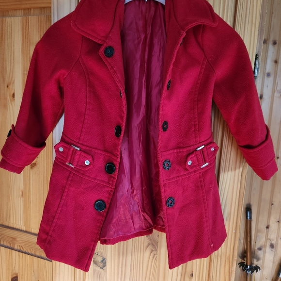 Girls pea coat - Picture 4 of 6
